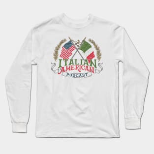 Italian American Podcast- Hand Drawn Long Sleeve T-Shirt